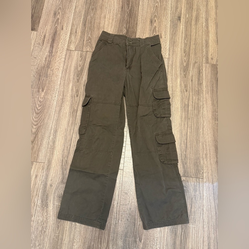 Abercrombie & Fitch Women’s Brown Cargo Straight Pants Size 27 4